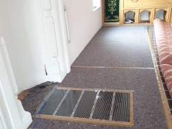 Akkıda Camii Alttan Isıtma Çalışmamız